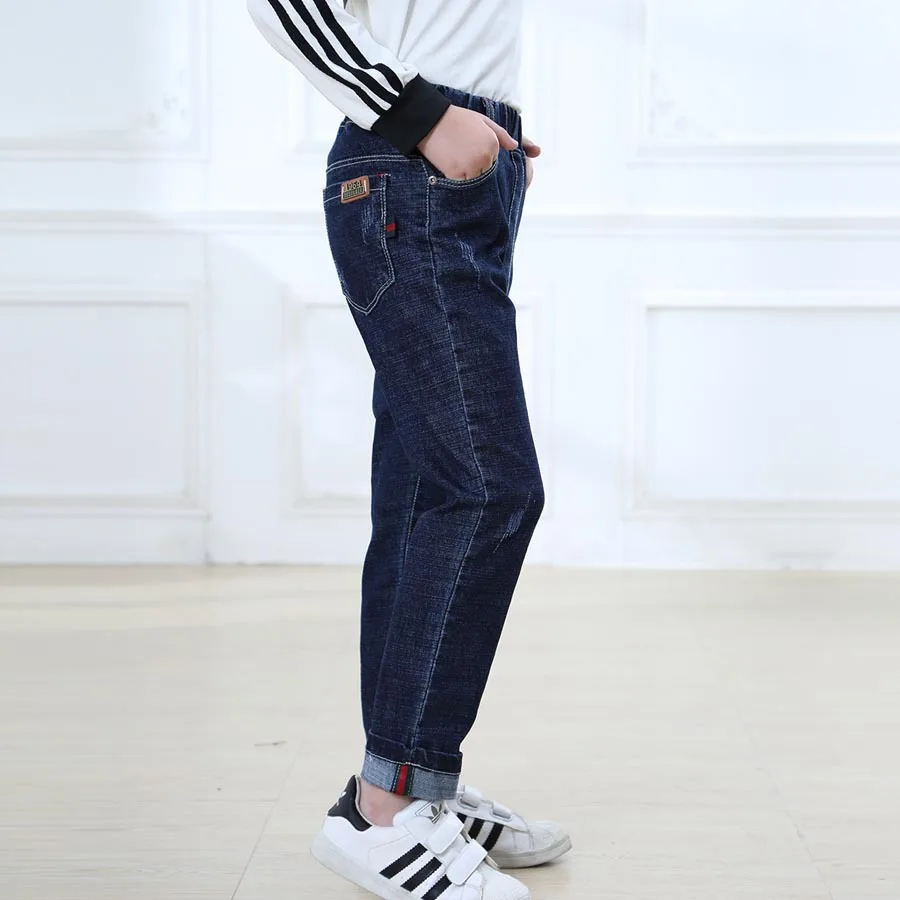 

Net Sales Hot Selling BOY'S Spring And Autumn Versatile Cowboy Trousers High-quality CHILDREN'S Trousers 8801
