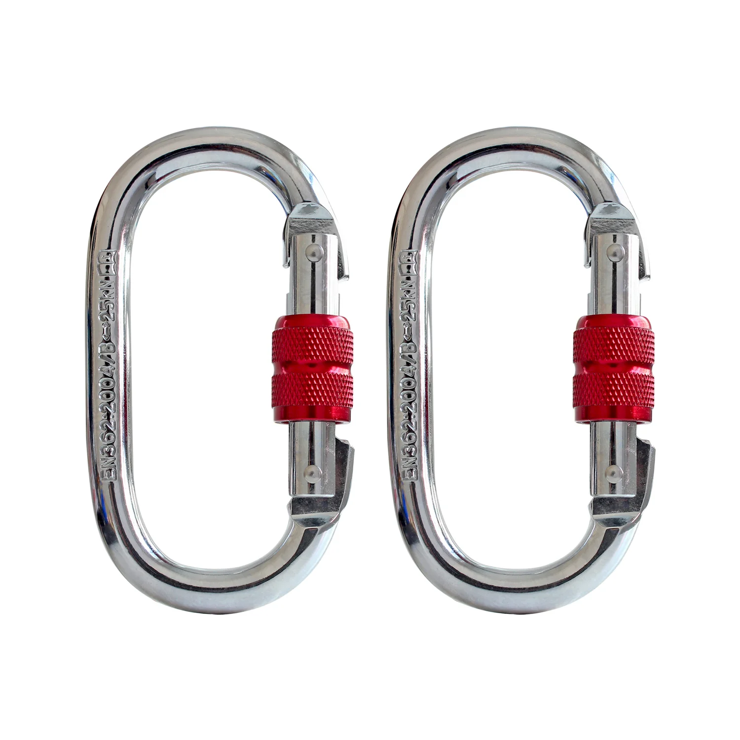 Graus de Giro Aptidão Safty Rotativo Conector Montanhismo Buckleg Escalada 35kn 360 4 Aptidão safty 360 graus de giro rotativo