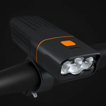 

5200mAh MTB Front Light Bicycle Light T6 LED Flashlight Waterproof Power Bank Bike with Taillight Gift