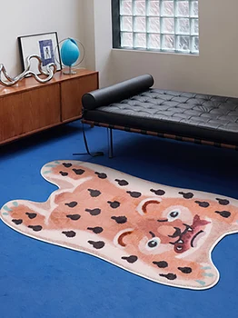 Tapis De salón Grande Taille Alfombras Infantiles Para habitación alfombra в гостинную коврик в ванную комнату dywan patrón De animales