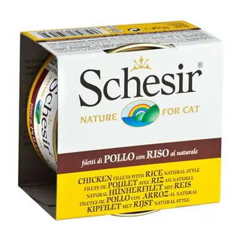 

SCHESIR SCHESIR CAT CHICKEN & RICE for adult cats with chicken and rice 85 g
