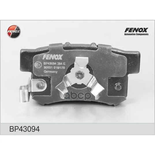 Колодка Тормозная Дисковая FENOX арт. BP43094