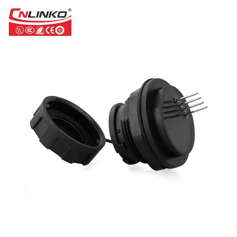 Cnlinko USB A женский передний боковой и задний 4 контактный разъем для Пайки PCB