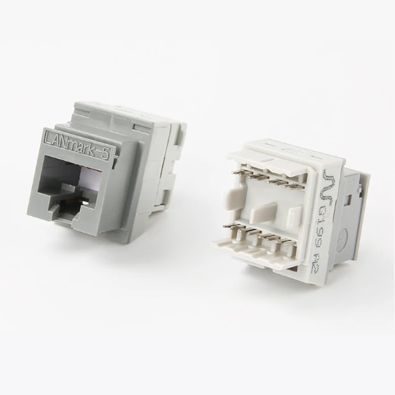 100 шт. Nexans стиль cat5e/cat6 RJ45 сетевой модуль utp