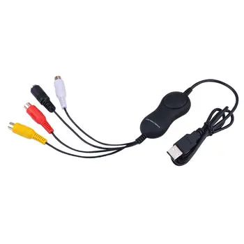 

USB Audio Video Recording Card UVC Video Capture Convert Analog Video Audio to Digital format for VHS PS3