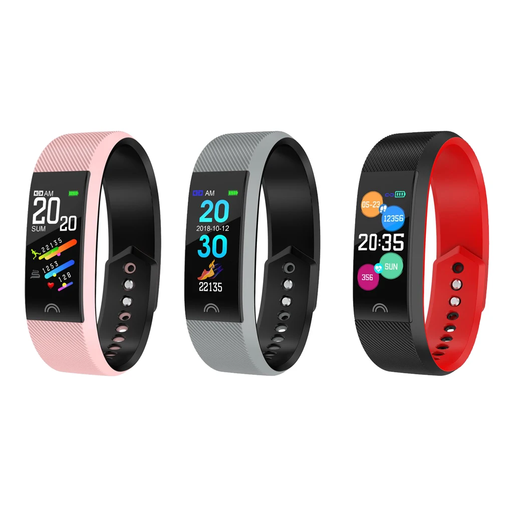 

0.96" TFT HD Color Touch Screen Waterproof Smart Bracelet Smart Band IP67 Heart Rate Fitness Tracker Blood Pressure Smart Watch