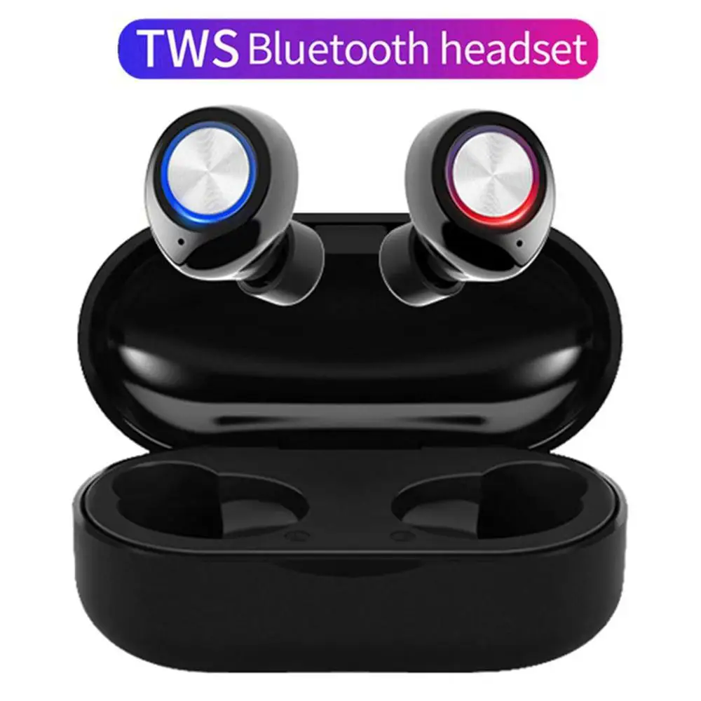 

Super Mini Earbuds Bluetooth Earphones V5.0 Sports Wireless Bluetooth Headset Handfree TWS True Wireless Headphone For Phone