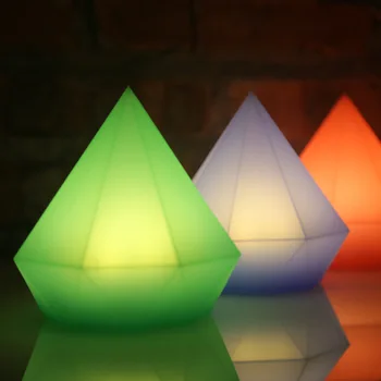 

NEWKBO Multicolor Diamond LED Night Light Silicone Soft Children bedroom Decoration Light USB charging Touch Sensor Pat pat lamp