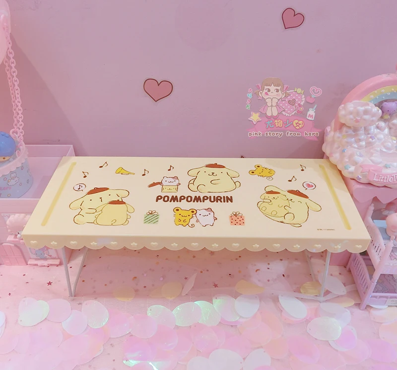 Мультфильм hello kitty My Melody Pom pomparin маленькие Две звезды милые косметички складная стойка для хранения сумка игрушка косметический Органайзер - Цвет: pompurin