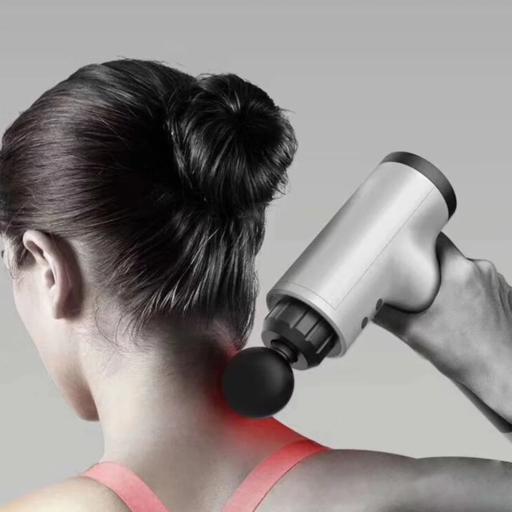 

Massage Gun Deep Muscle Massager Muscle Pain Body Massage Exercising Relaxation Slimming Shaping Pain Relief hyperice hypervolt