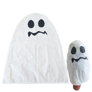 

Christmas Tree Breathable Printed Protective Cover Pest Control Winter Non Woven Fabric Cute Coldproof Easy Install Reusable