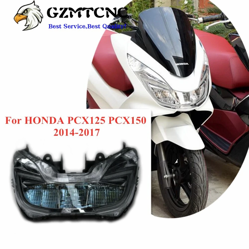 Motorcycle Headlamp for Honda PCX 150 125 2014 2015 2016 2017 PCX150 PCX125  Front Head Light Lamp Headlight Assembly - AliExpress