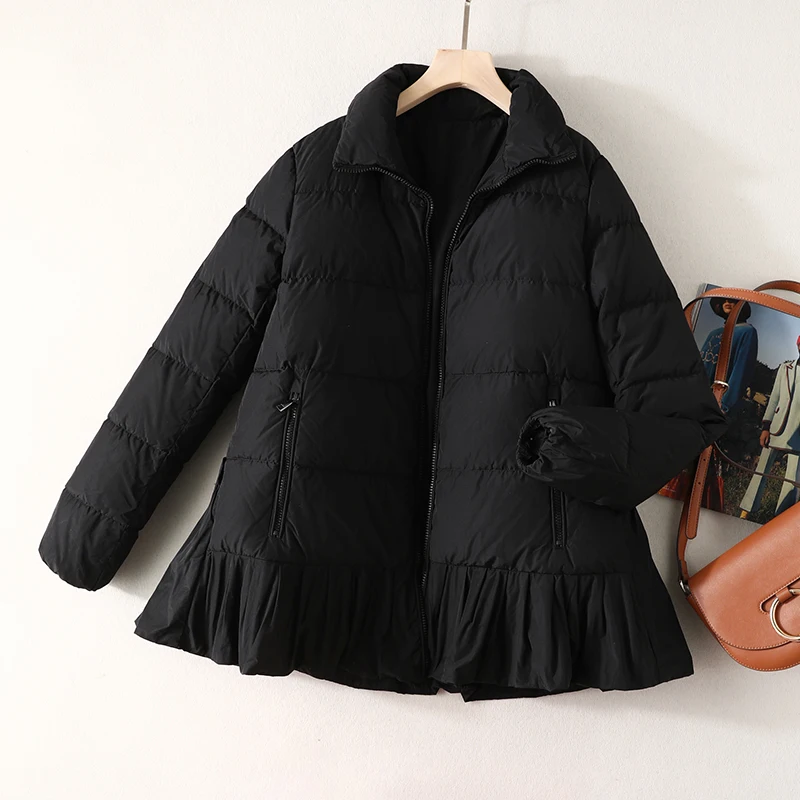 Duck Down Jacket Women 90 White Duck Down Junior