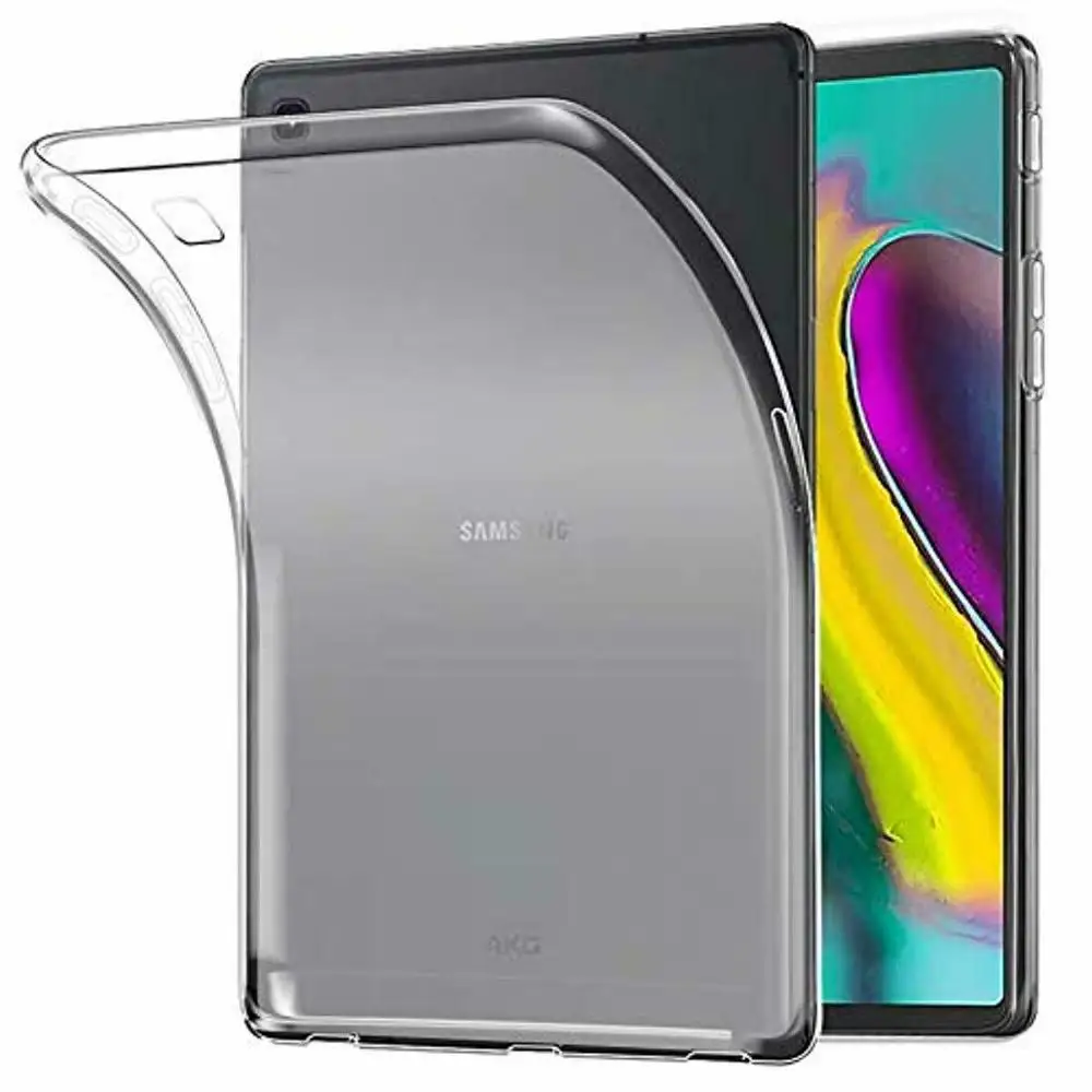 

Clear Soft Gel TPU Case Cover For Samsung Galaxy Tab S5E 10.5 T720 2019 Transparent Silicone Back Bumper Case Cover