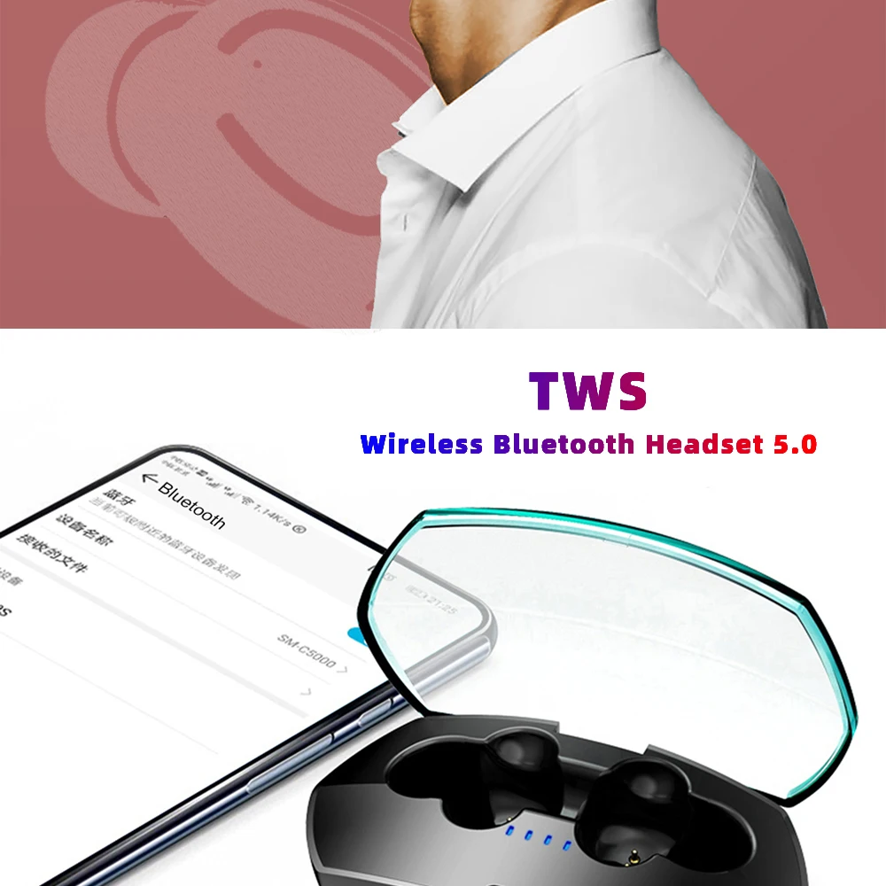 Xi11 TWS беспроводные Bluetooth наушники Мини Стерео шумоподавление водонепроницаемые наушники с двойным микрофоном игровая гарнитура HD микрофон