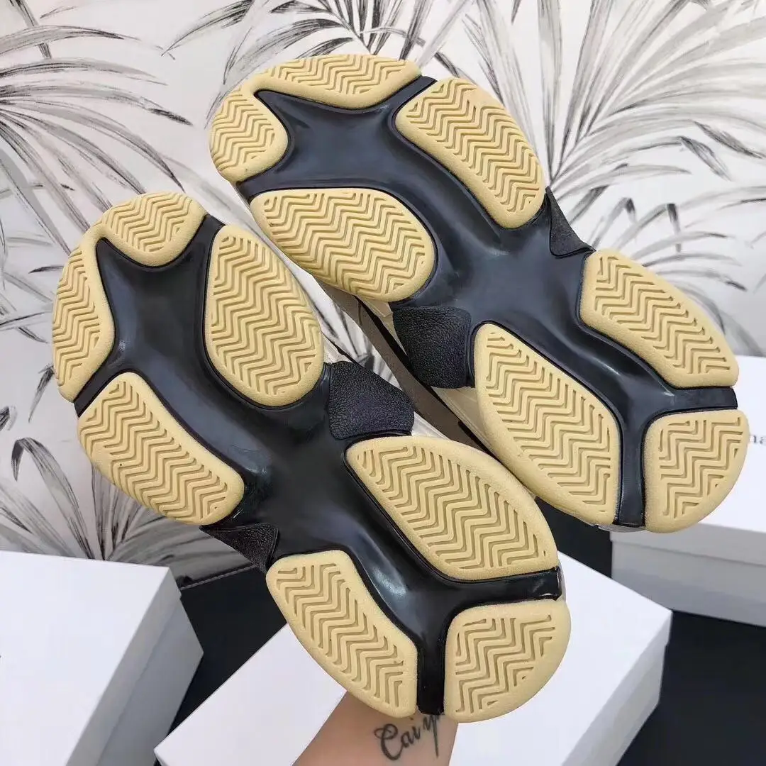 Bonjean Mixed Color Women Sneakers Fashion Mesh Air Platfoem Trainers shoes Ruunway Party Dress Shoes Woman