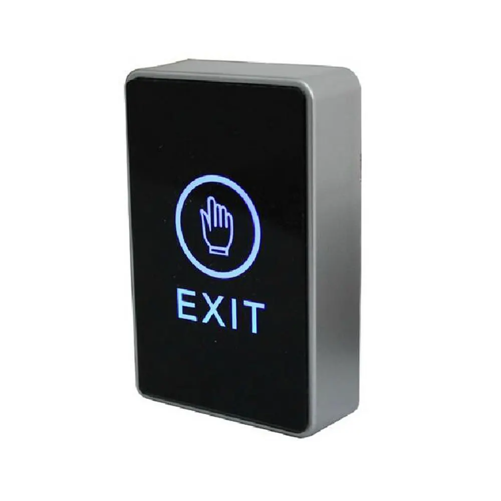 10 шт. сенсорная кнопка выхода высококлассная акриловая панель NO/NC/COM выход синий