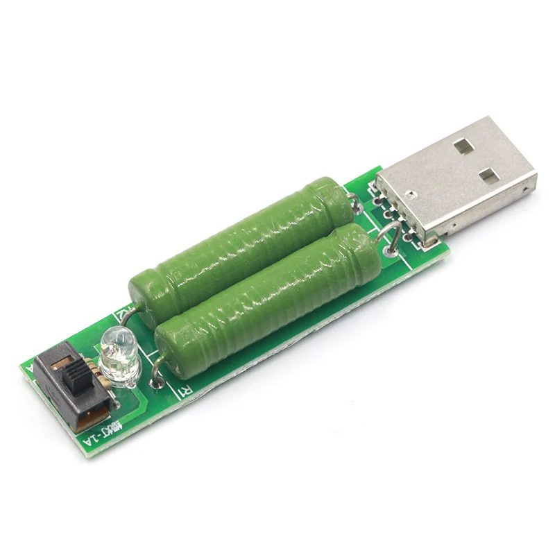 USB порт мини разрядный резистор цифровой измеритель напряжения тока тестер 2а/1А с