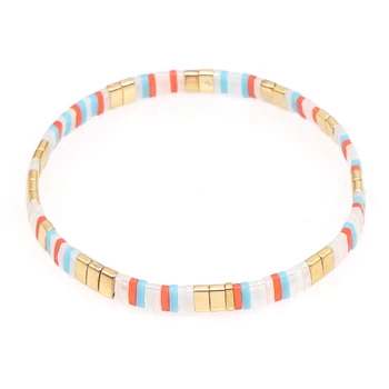 

Go2boho Boho Bracelet Miyuki Tila Beads Bracelets For Women Multicolor Summer Beach Jewelry Pulseras Mujer 2020 Beads Jewelry