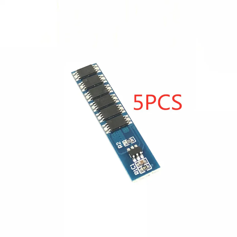 5 шт. Одиночная 3,2 В литий-железная фосфат Защитная плата 1 струна 3,2 В батарея от перезаряда и перегрузки 12А