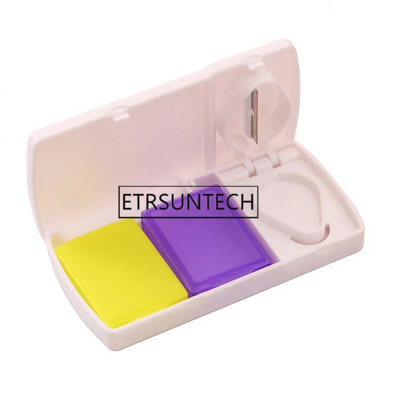 

Мини-резак для лекарств, портативный домашний диспенсер, 100 шт.