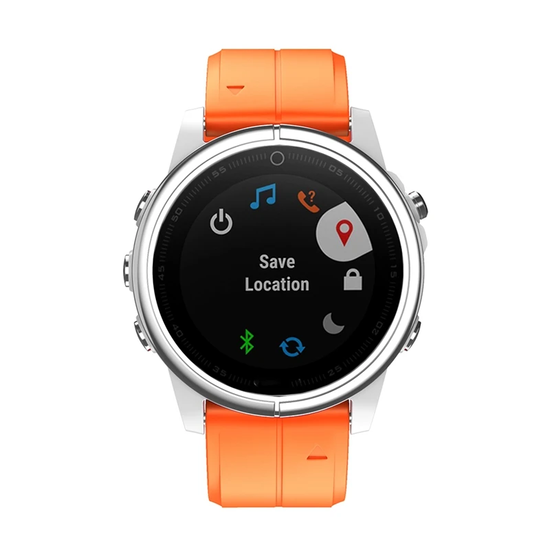 Часы Quick Release силиконовый 20 мм ремешок для часов Garmin Fenix 5S 5SPlus 6S 6Spro Easy Fit наручный ремешок Y