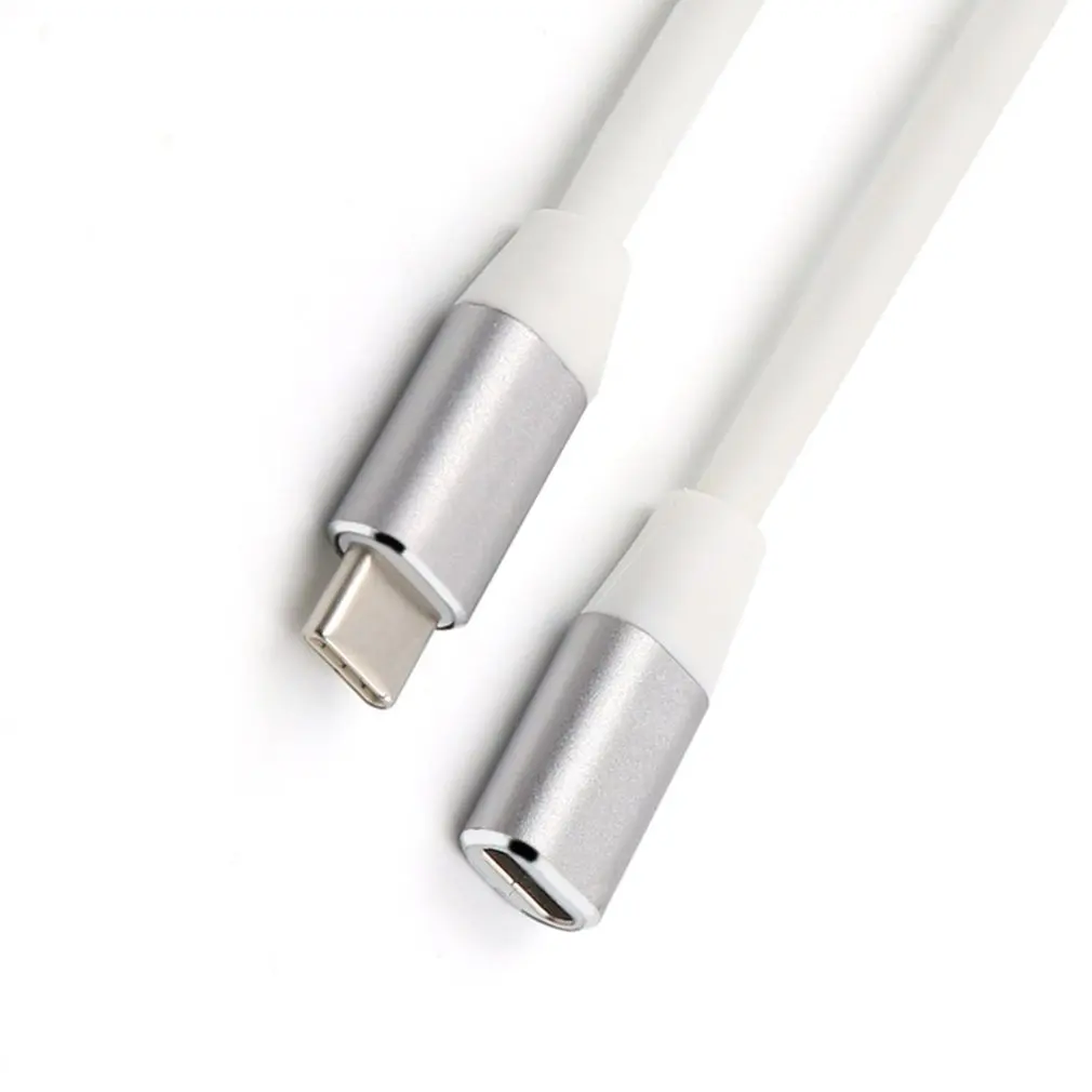 1 метр usb type C кабель-удлинитель USB 3,1 USB-C Штекерный к женскому удлиняющий провод удлинитель шнур соединитель док-станция
