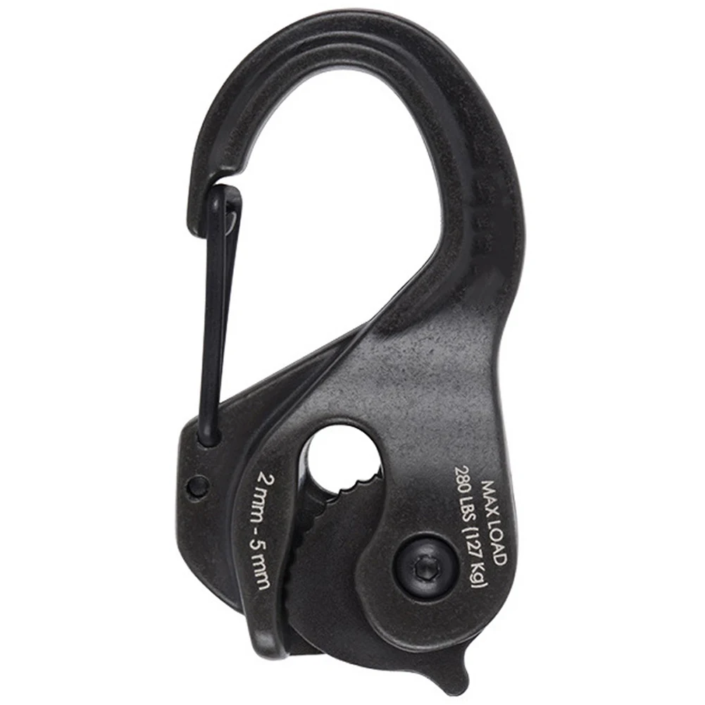 

Knot-free Cord Tightener Hook Aluminum Binding Rope Hook Portable Fixed Tool without Rope PI669