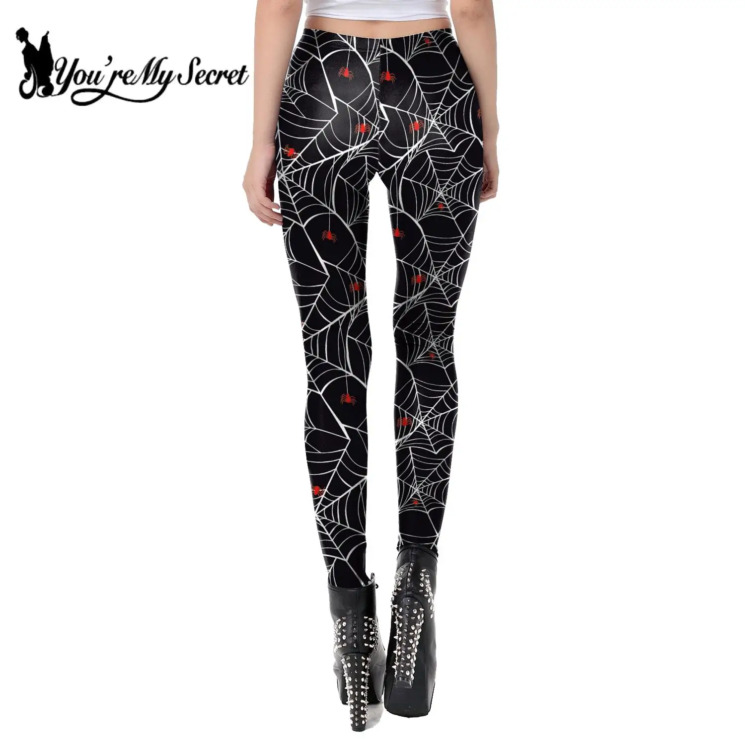 MANYMANY Pantaloni Lunghi a Campana gotici da Donna Pantaloni Lunghi in Velluto Svasato Gotico Leggings in Pizzo Nero