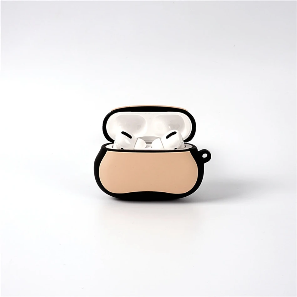 3D чехол для наушников для Airpods Pro чехол силиконовый чехол с милым котом медведем для Apple Air pods 3 Pro Чехол Earpods/ремешок для наушников