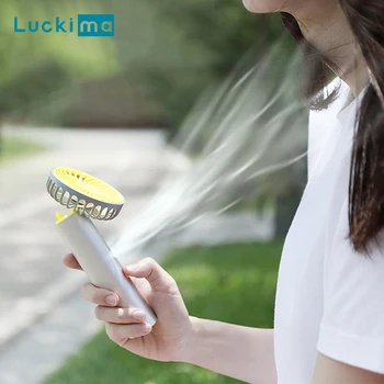 

Portable Mini Handheld Humidifier Fan USB Rechargeable Air Cooler Water Spray Mist Fan Air Conditioner for Outdoor Office Home