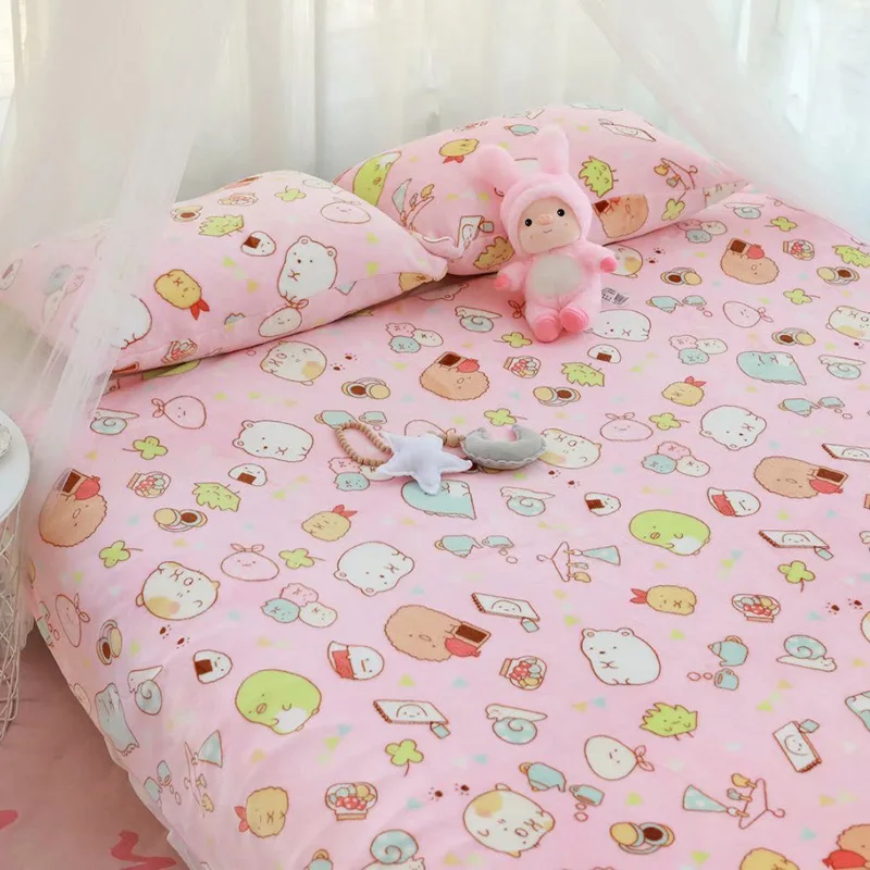 Плюшевое одеяло Sumikko gurashi плюшевое бархатное теплое украшение мягкая кровать