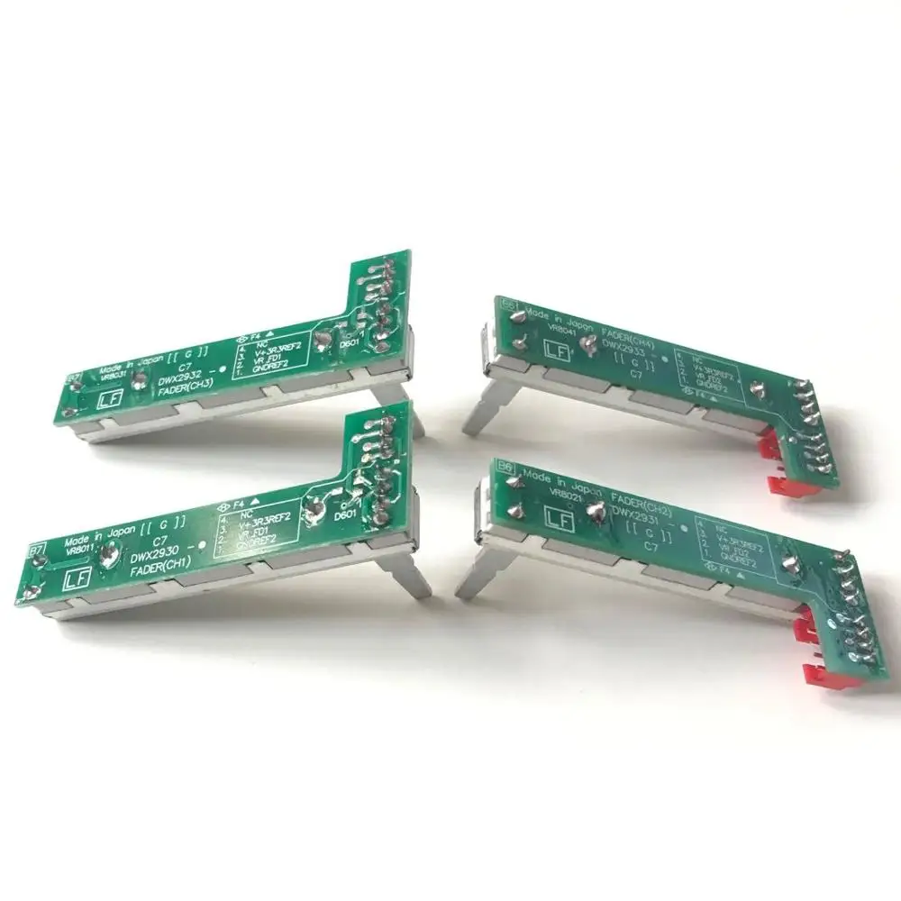 4 шт. канальная CH1 CH2 CH3 CH4 FADER DWX2930 DWX2931 DWX2932 DWX2933 для PIONEER DJM2000 + рукоятка двигателя
