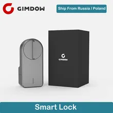 New Arrival GIMDOW App Security Electronic Door Lock APP WIFI Smart Remote Control Lock Digital Code Keypad Deadbolt For Home security electronic door lock app bluetooth smart touch screen combination lock digital code keypad deadbolt for home apartment