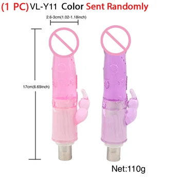 ROUGH BEAST 3XLR Sex Machine Dildo Attachment for Women Men Anal Butt Jelly Color Automatic Vibrator Thrusting Machine Accessory 5