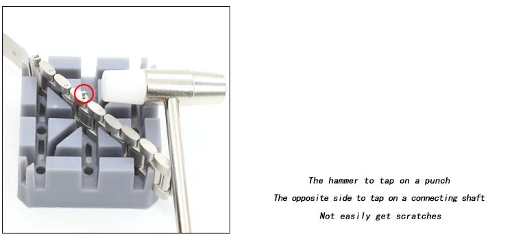 Repair table combination detacher Meter seat Disassemble steel strap tool 6-piece set Strap tool