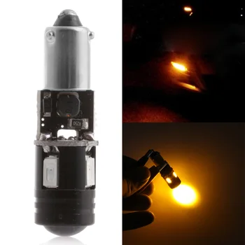 

High Power Canbus Error Free 120 degree Bay 9s H21W 5730 4LED Car Light Bulbs Yellow