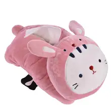 Автомобильный подлокотник AUTOECHO коробка для салфеток милый мультяшный бумажный держатель для полотенец тканевая коробка для хранения аксессуары для салона автомобиля Новинка