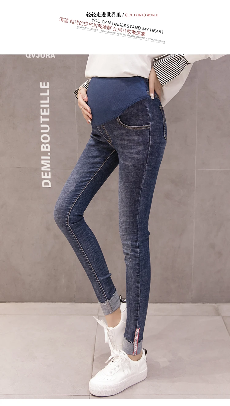 Высококачественные золотистые бархатные джинсы для беременных; брюки для беременных женщин; одежда; эластичные плотные леггинсы; теплые обтягивающие джинсы