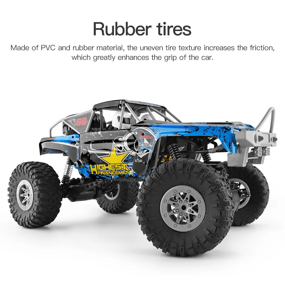 Wltoys 104310 RC автомобиль 1/10 альпинистский автомобиль 4WD двойной двигатель RC багги внедорожный 2,4G пульт дистанционного управления автомобиль подарок игрушка для детей RTR