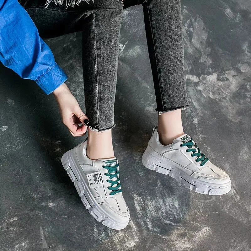 

New Style Open Group !!! 2020 Spring New Style Mixed Colors INS Popular Brand-Style Casual Versatile White Shoes