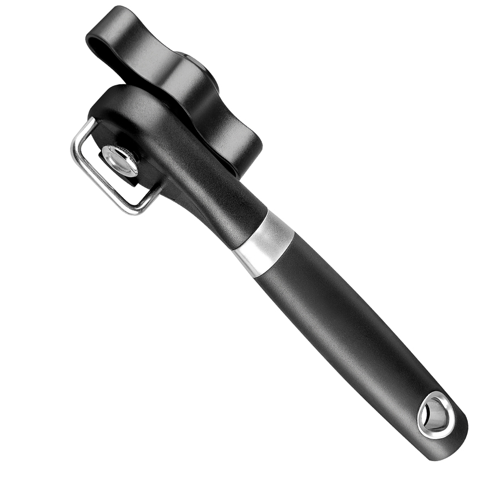 Can Opener Kitchen Accessories Professional Manual Stainless Steel Jar Opener Safety Side Cut Bottle Openers Household Tools