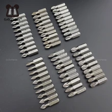 

Free Shipping 10Pcs/Lot 25mm Phillips Bits Hex Shanked Anti Slip Screwdriver Bits Magnetic Single Head PH1 / PH2 / PH3 PZ1 PZ2