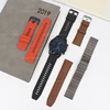 Original 22mm FKM Watch Band Leather straps for huawei Watch GT 2 Elite Edition Stianless Stell Strap ► Photo 2/3