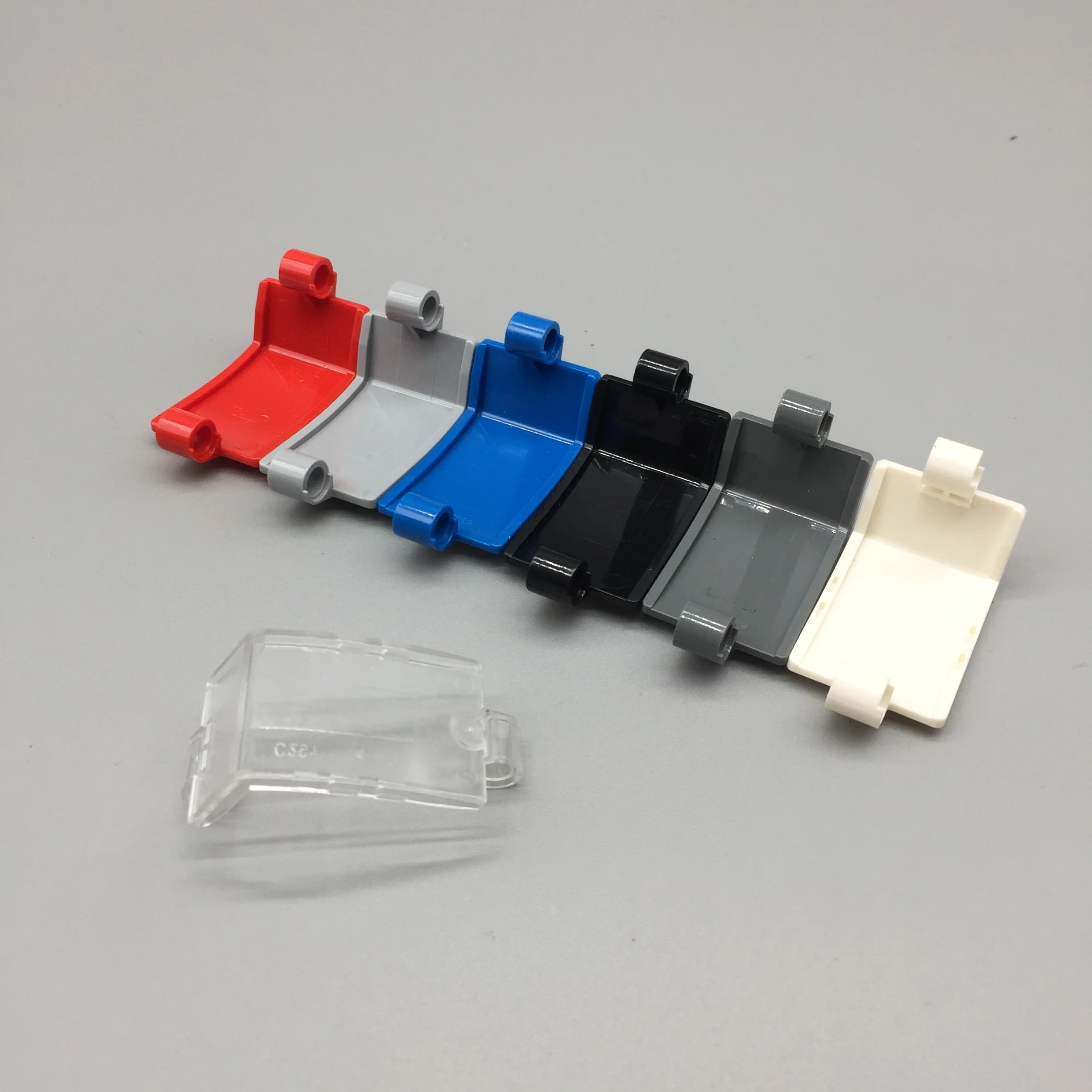 MOC часть 8 шт./лот технологическая панель изогнутая и 3x6x3 кирпичные блоки сборные