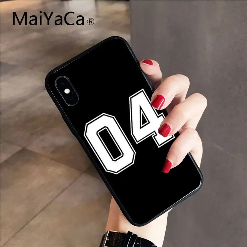 black letter and number