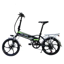 Велосипед Smlro 20-дюймовый Электрический складной M5 48v 10ah 350w Электрический мотор велосипеда с качества ЕС