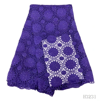 

African Guipure Lace Fabric Newest Water Souble 2020 Cord French Lace Nigerian Tulle Lace 5 yards For Bridal Women Dress