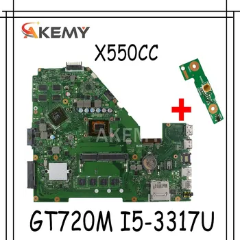 

Akemy X550CC Motherboard GT720M I5-3317U For Asus X550C X550CL X552C laptop Motherboard X550CC Mainboard X550CC Motherboard