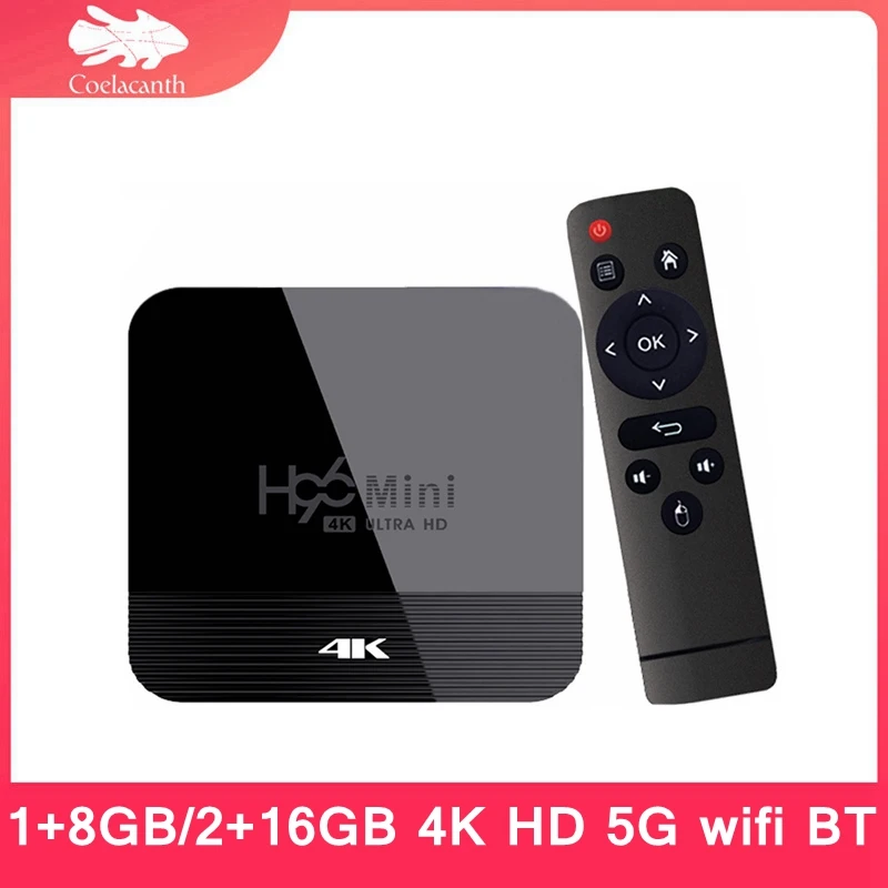 

Android Box H96 Mini H8 TV Box Android 9.0 2GB 16GB RK3228 2.4G/5G Wifi BT4.0 4K Google Play Netflix Youtube Hulu Media Player